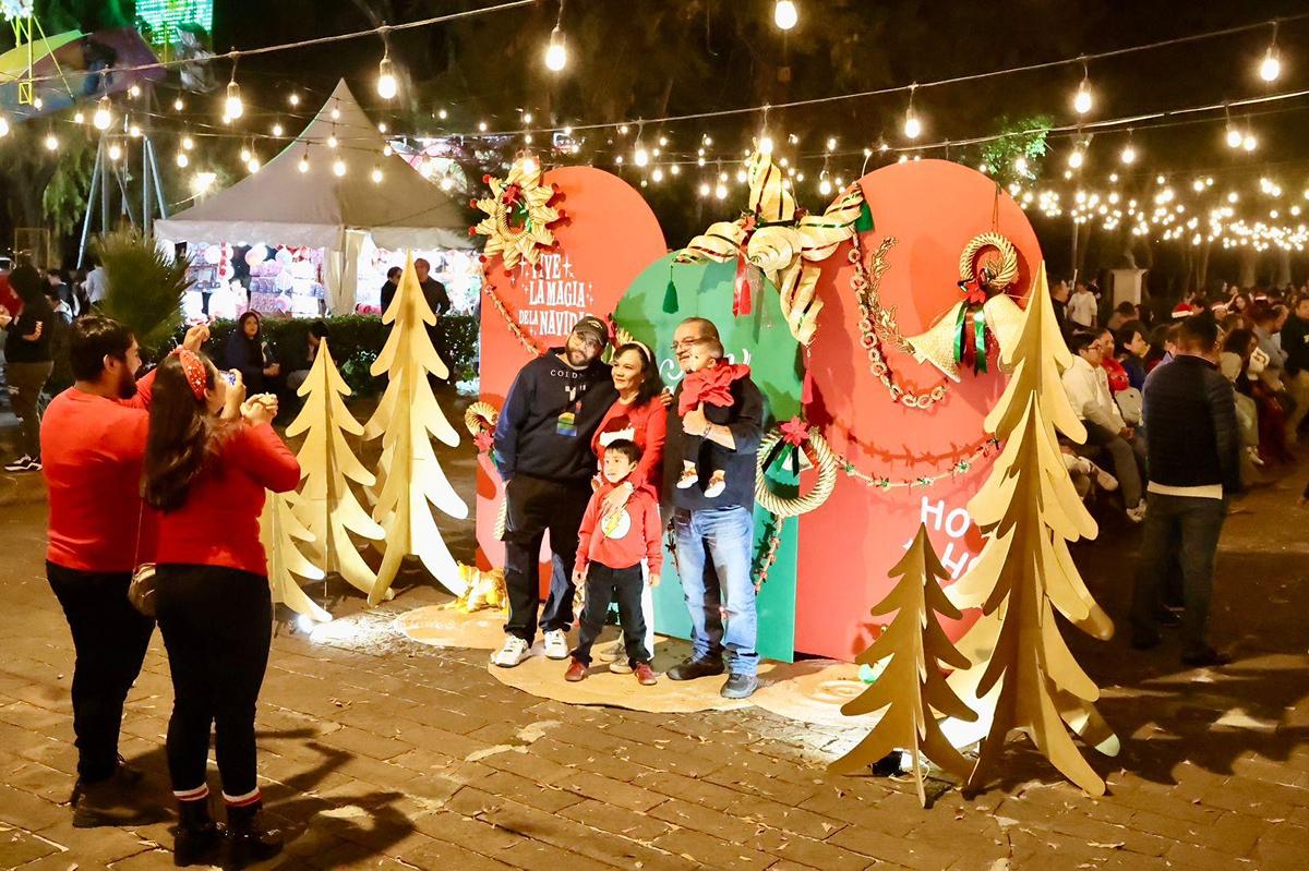 Magia y diversión en la Villa Navideña en Ceconexpo en Morelia