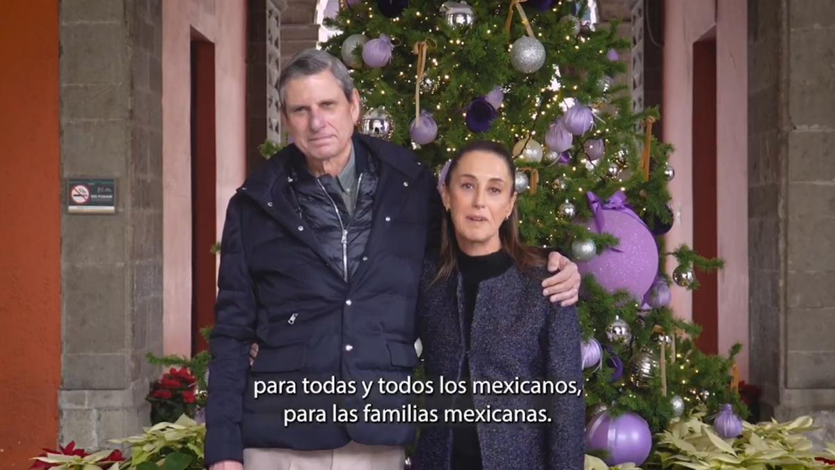 mensaje de Navidad de Claudia Sheinbaum