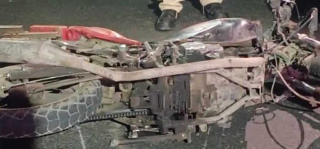 Motociclista muere al derrapar en libramiento norte de Morelia