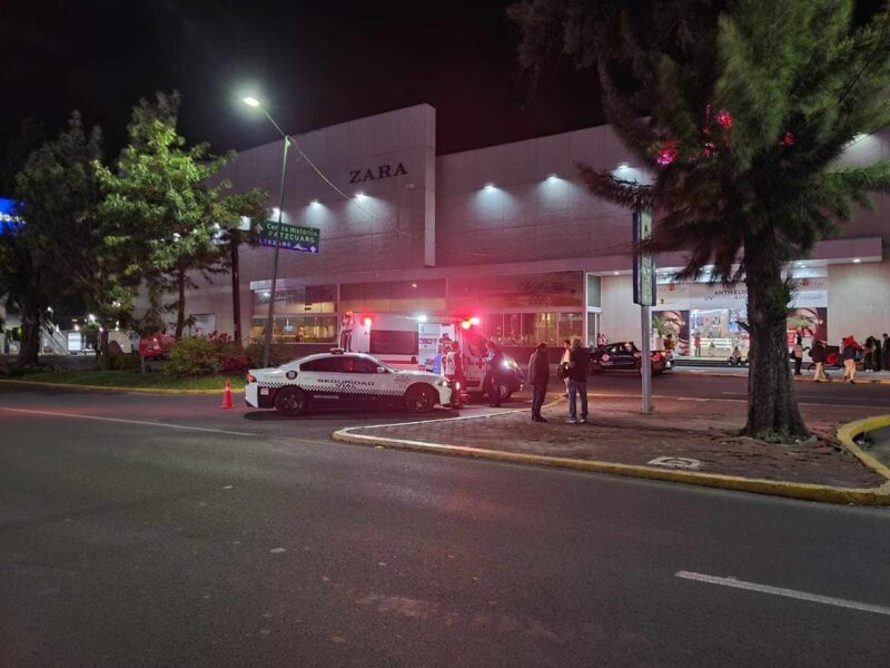 Motorepartidor atropella a peatón en la Av. Camelinas de Morelia