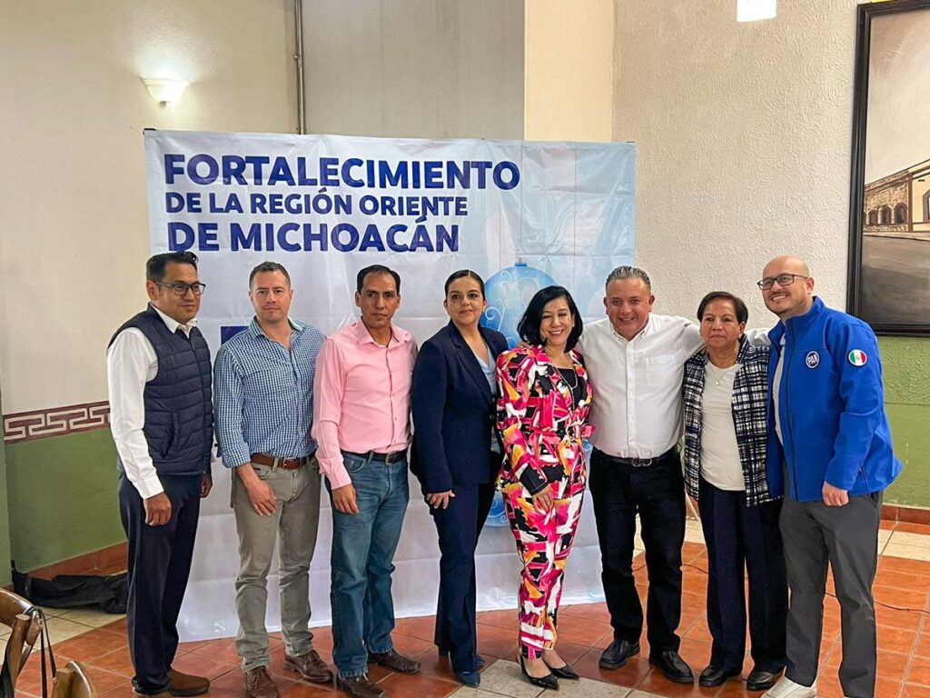 PAN fortalece su presencia región oriente de Michoacán Diputada Tere Herrera