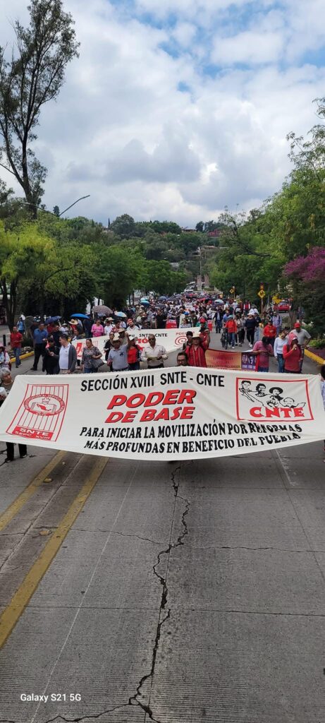 poder de Base exigirá soluciones con marcha en Morelia