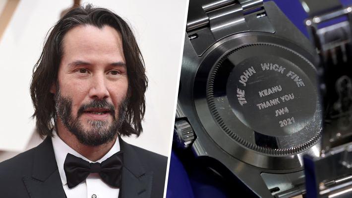 Relojes robados a Keanu Reeves hace un año son recuperados en Chile