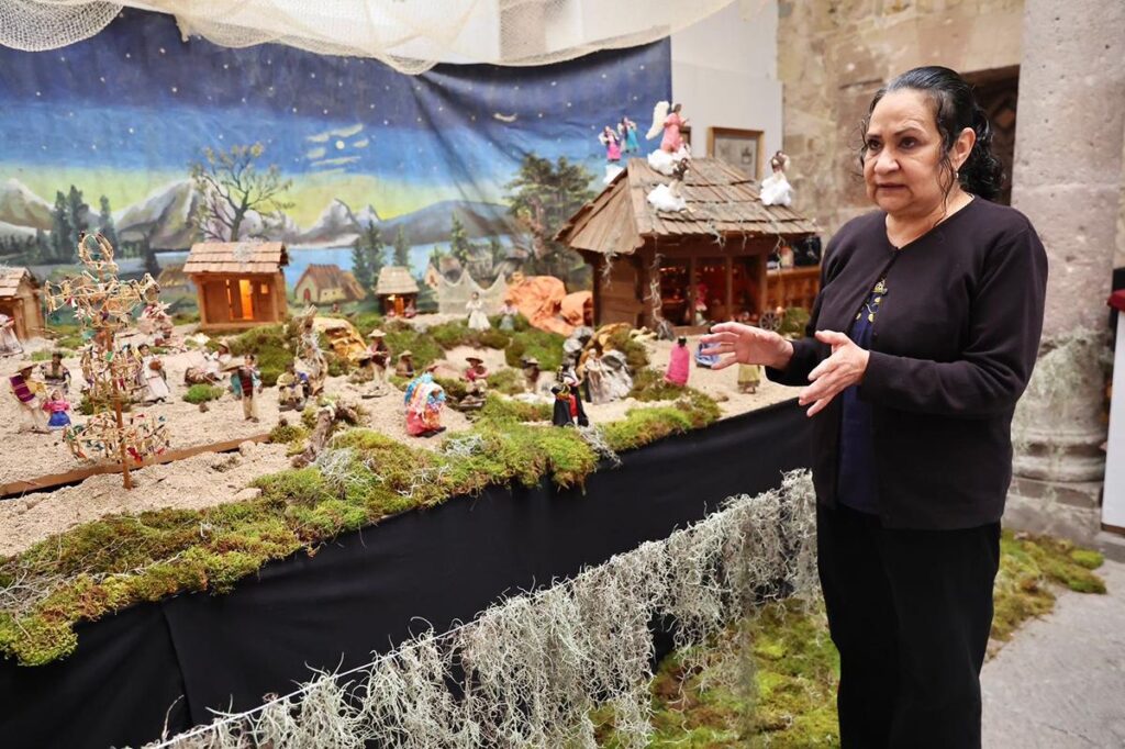 revelan peculiar nacimiento purépecha en el Museo de Arte Colonial