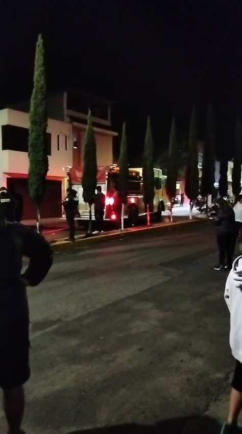 Se registra incendio en vivienda del Fraccionamiento La Hacienda