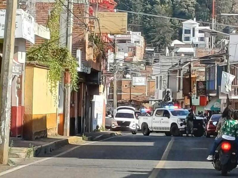 Se registra tiroteo entre Guardia Nacional y delincuentes en Quiroga; hay detenido