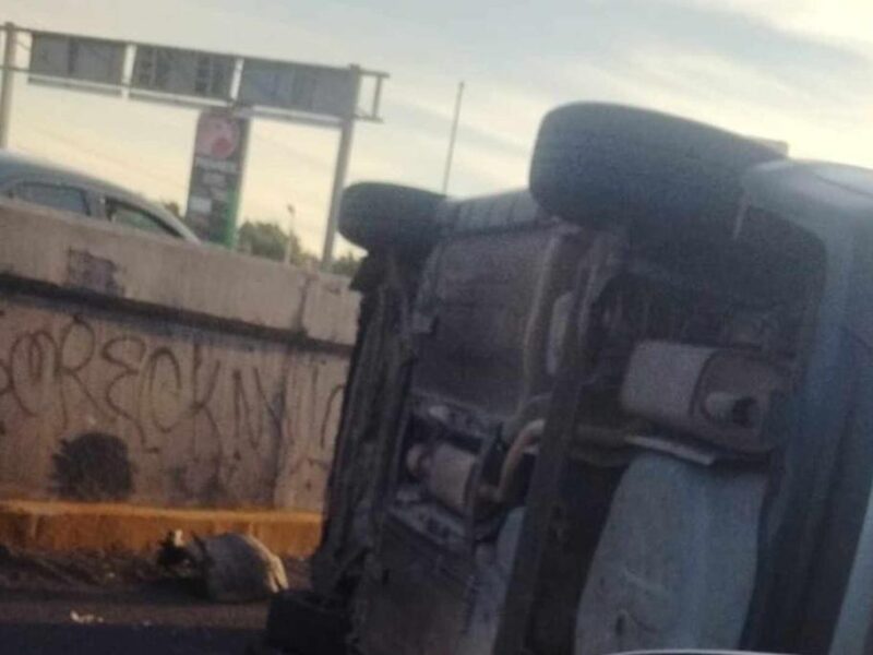 Se registran 2 accidentes vehiculares en diferentes sitios de Morelia dejan 1 herido