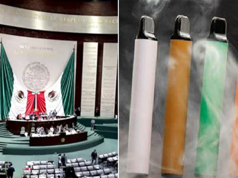 Senado de México prohíbe el uso de vapeadores en el país: Ya es delito