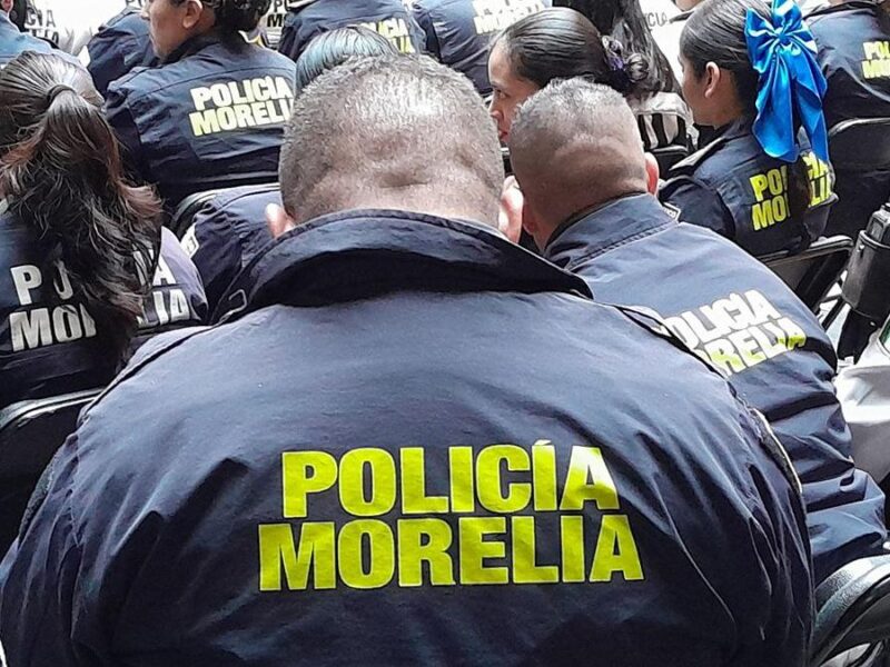 sueldos de policías de Morelia