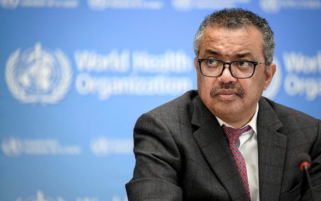 Tedros Adhanom Jefe de la OMS no estaba seguro si sobreviviría a ataque israelí a aeropuerto