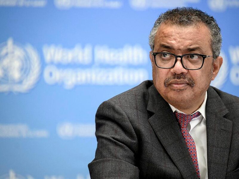 Tedros Adhanom Jefe de la OMS no estaba seguro si sobreviviría a ataque israelí a aeropuerto