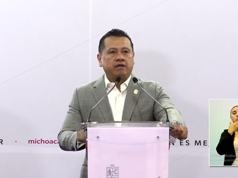 Torres Piña responde a Alfonso sobre supuesto aumento de asesinatos en Michoacán