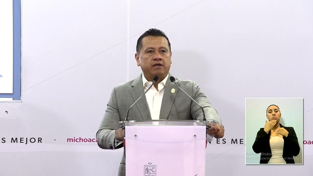 Torres Piña responde a Alfonso sobre supuesto aumento de asesinatos en Michoacán