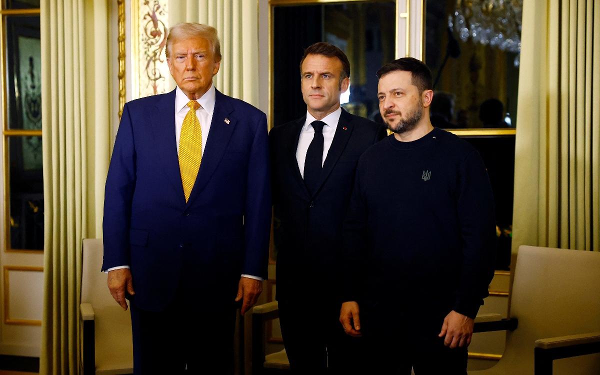 Trump se reúne con Zelenski en París, bajo el auspicio de Macron-cumbre