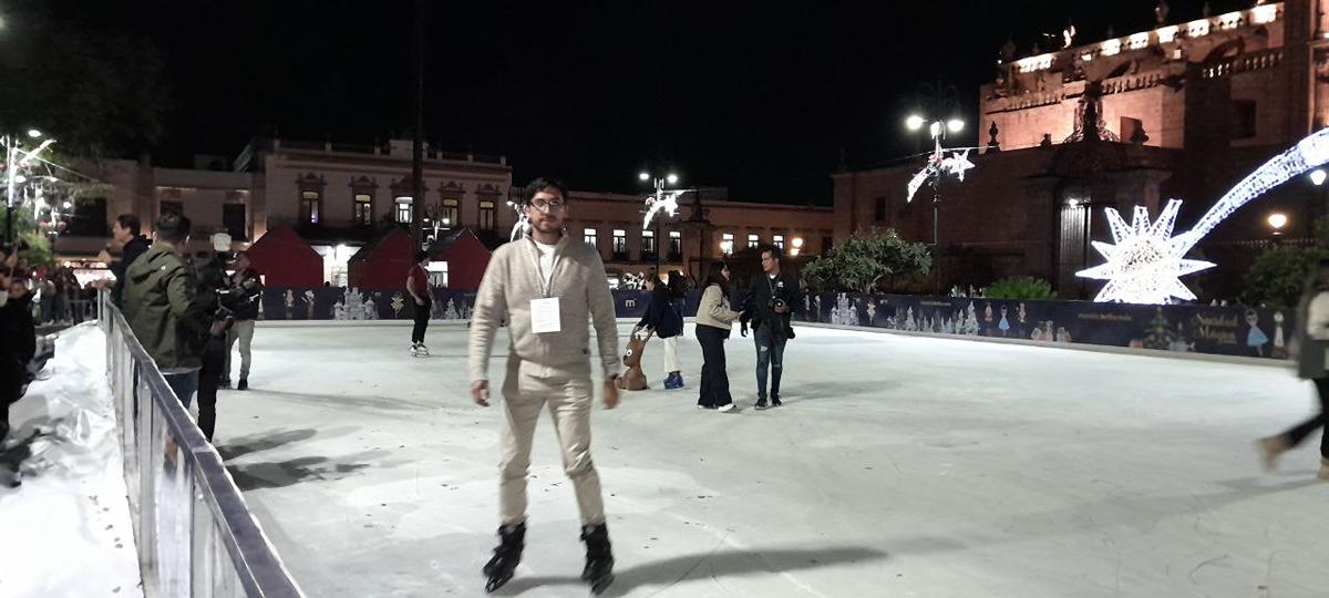 Últimos 8 días para disfrutar de la Pista de Hielo gratuita en el centro de Morelia