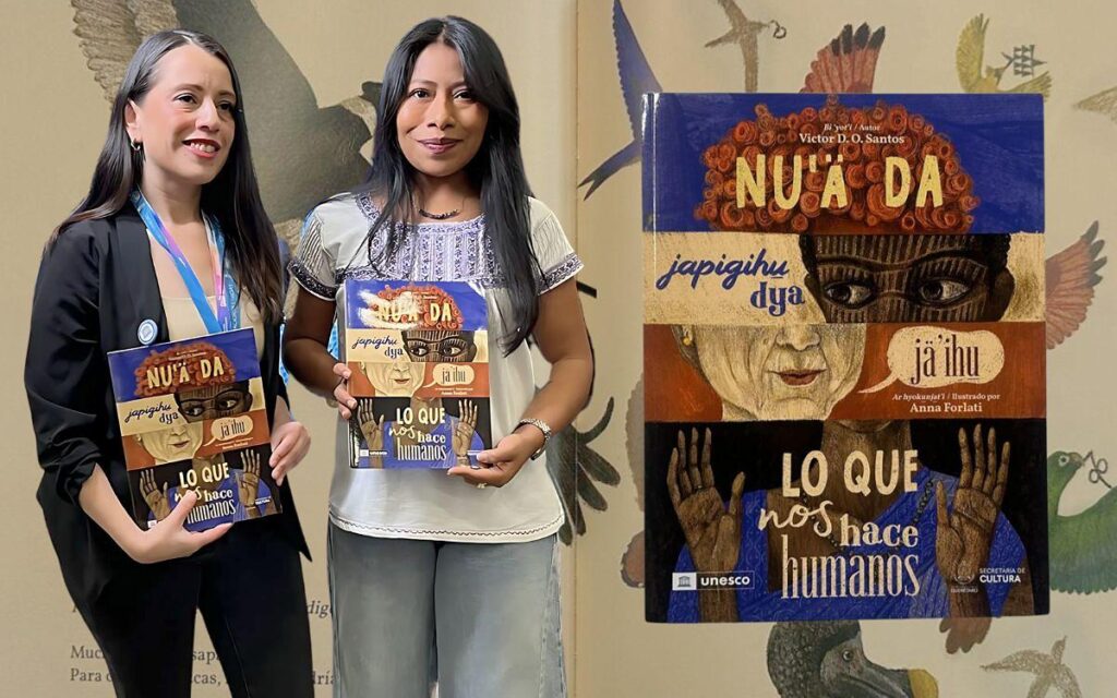 Yalitza Aparicio y UNESCO presentan libro: 'Lo que nos hace humanos' -preservación lenguas indígenas