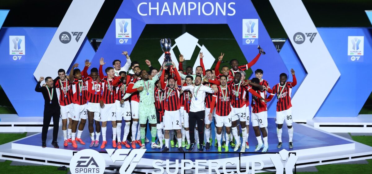 AC Milán campeón Supercopa Italia