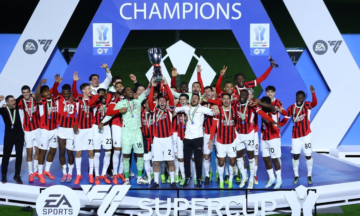 AC Milán campeón Supercopa Italia