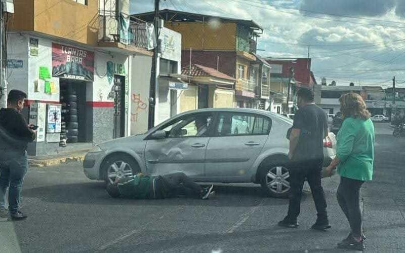 accidente motociclista Ramón Farías Uruapan