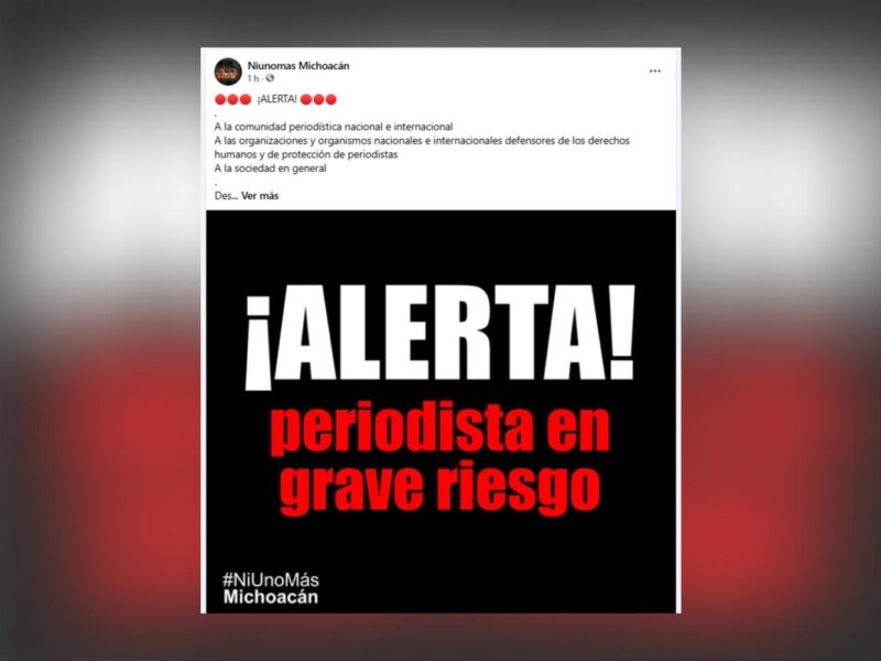 Alertan violencia contra periodista por parte de alcaldesa de Salvador Escalante