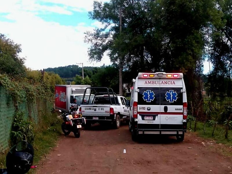 asalto en Uruapan repartidor de lácteos