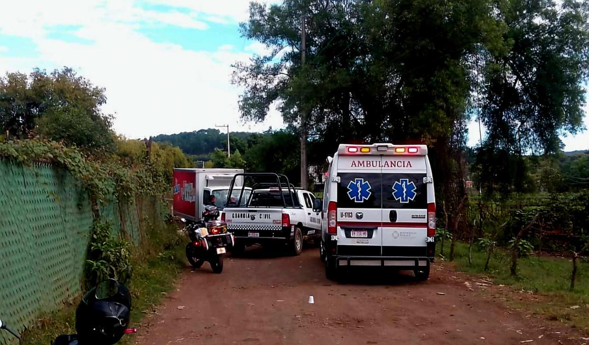 asalto en Uruapan repartidor de lácteos