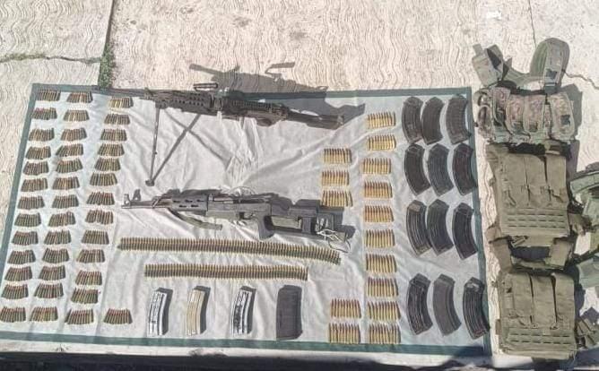 aseguramiento de armas en Apatzingán por la SSP