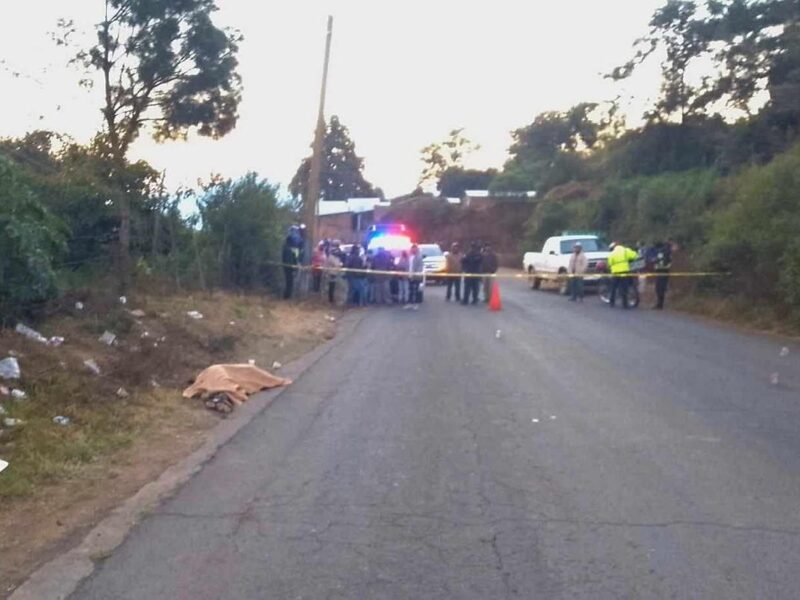 Asesinan a balazos a joven en Tangancícuaro, Michoacán