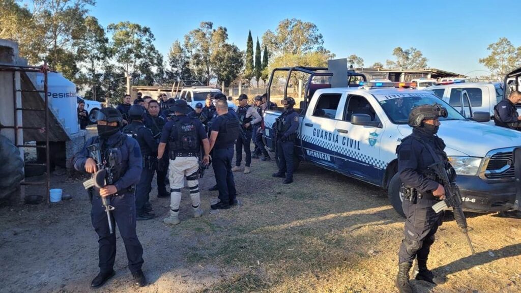 ataque a policías en Queréndaro 3