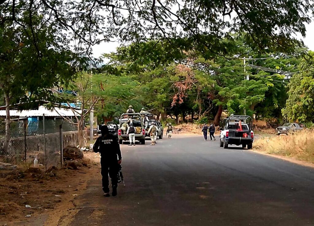 Balacera entre delincuentes moviliza a las autoridades en Parácuaro-1