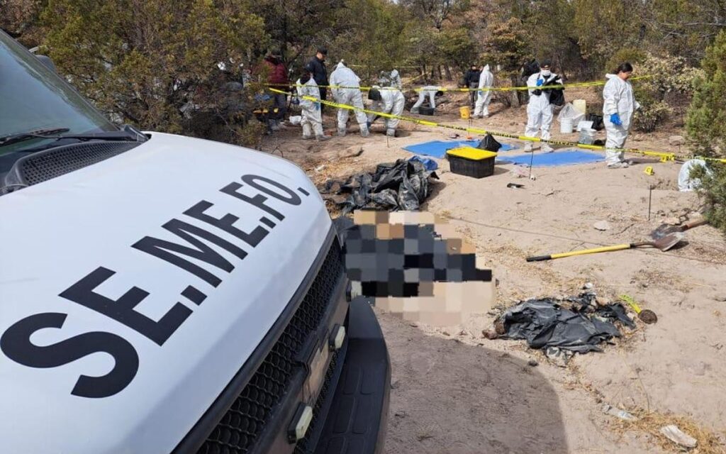 cadáveres en fosas clandestinas Chihuahua