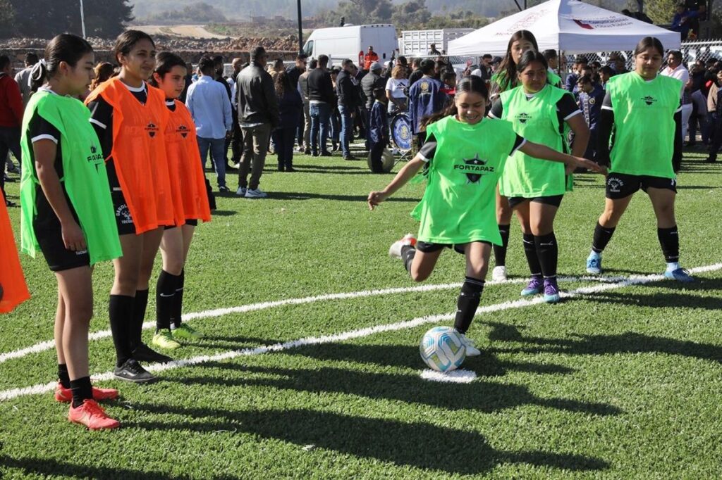 cancha Espazio 200 Pátzcuaro inauguración 1