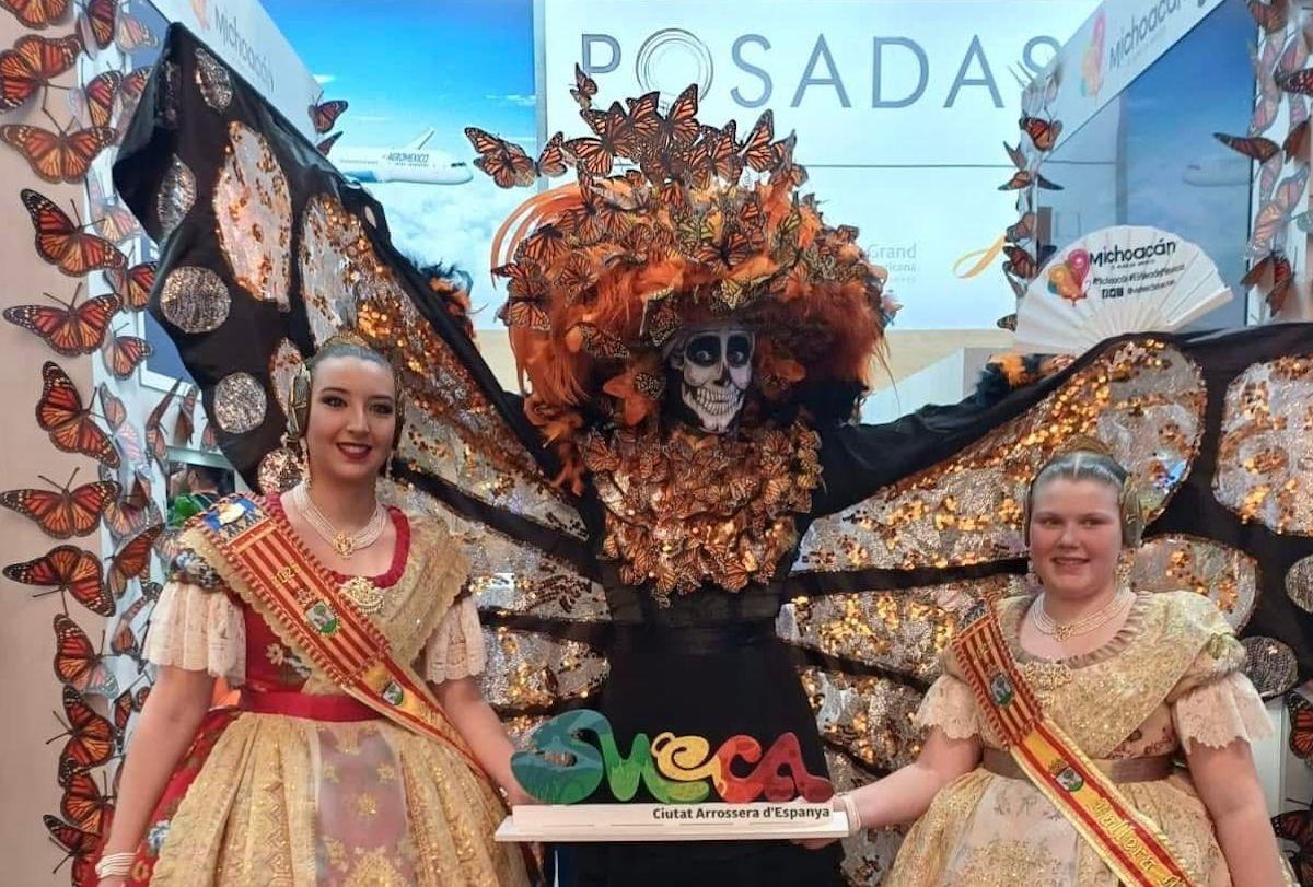 Catrina Monarca Michoacán en Fitur 2025 1