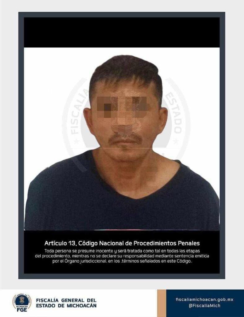 dan detención a supuesto implicado en feminicidio de maestra, en Morelia