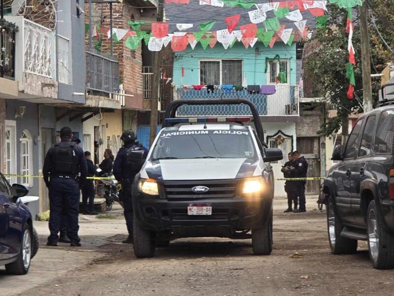 Delincuentes balean casa en la colonia La Aurora de Zamora