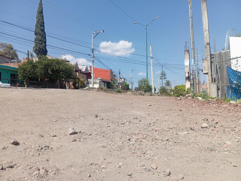 desigualdad urbana: En terracería, así lucen colonias populares de Morelia-1