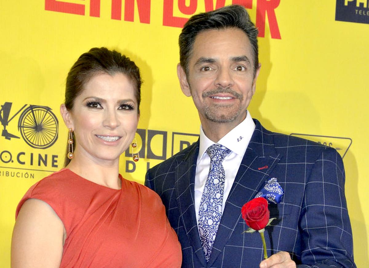 EEugenio Derbez y Alessandra Rosaldo en desalojo de su casa en Encino, California