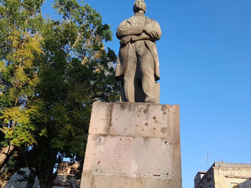 En riesgo de robo, 172 piezas de bronce en el Centro de Morelia; van 18 hurtos en 20 años