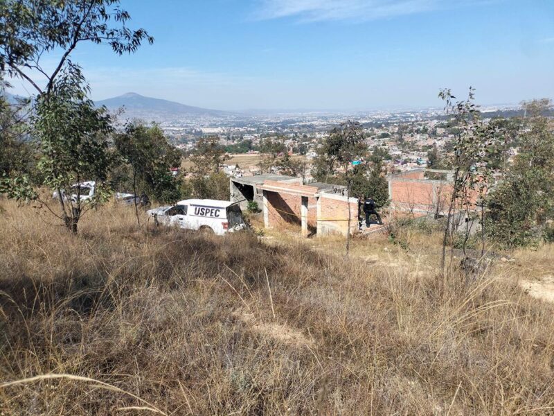 Encuentran a un asesinado en Lomas de La Campiña en Morelia