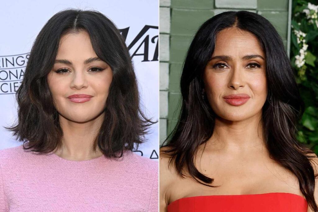 encuentro emotivo de Salma Hayek y Selena Gómez en los Golden Globes