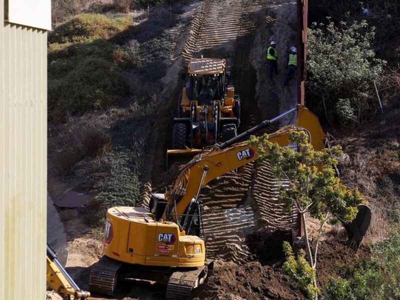 Estados Unidos reconstrucción muro Tijuana