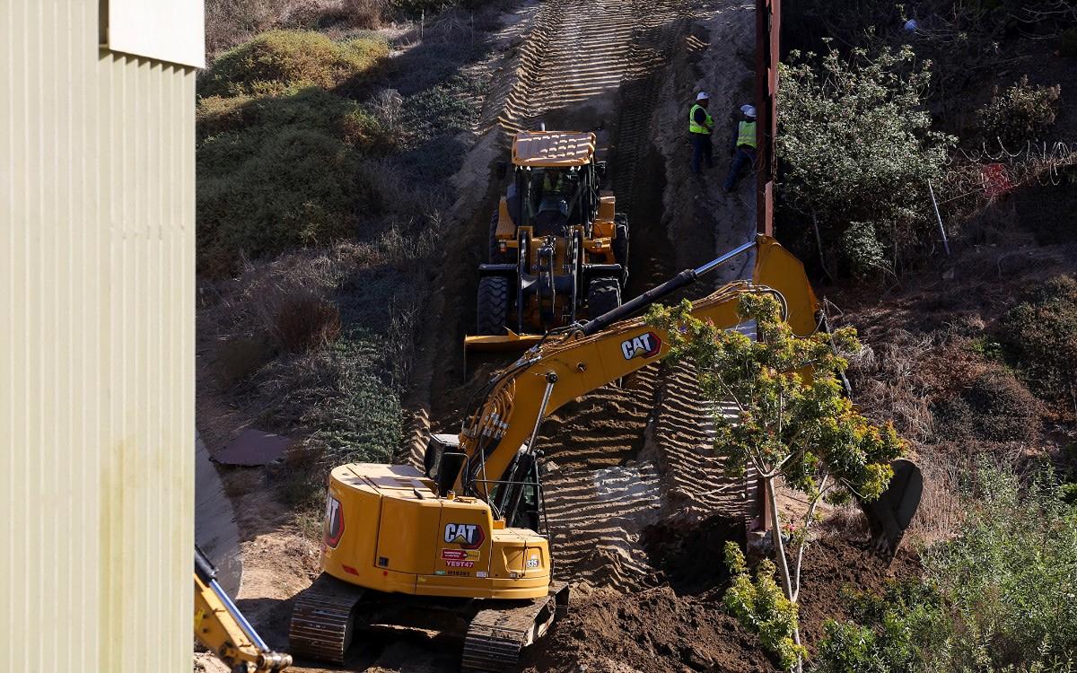 Estados Unidos reconstrucción muro Tijuana