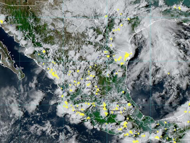 frentes fríos en México enero 2025