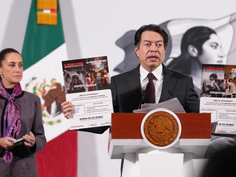 Gobierno de México presenta campaña antidrogas contra el fentanilo