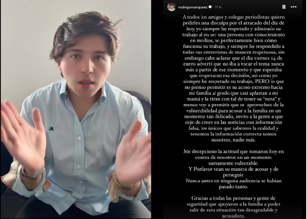 Hermano de "Fofo" Márquez señala acoso