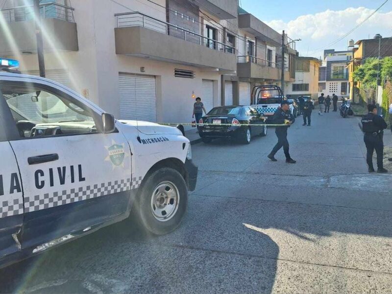 Hombre baleado asalto Uruapan La Charanda