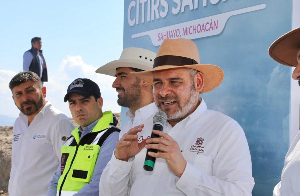 inauguración relleno sanitario en Sahuayo