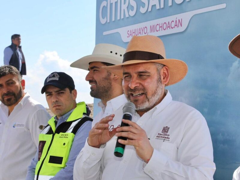 inauguración relleno sanitario en Sahuayo