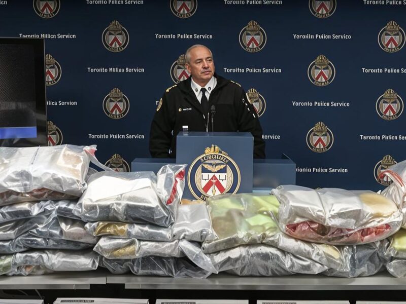 incautación de cocaína a mexicanos en Toronto Canadá