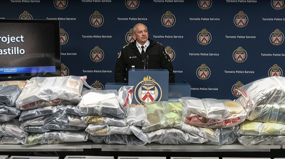 incautación de cocaína a mexicanos en Toronto Canadá